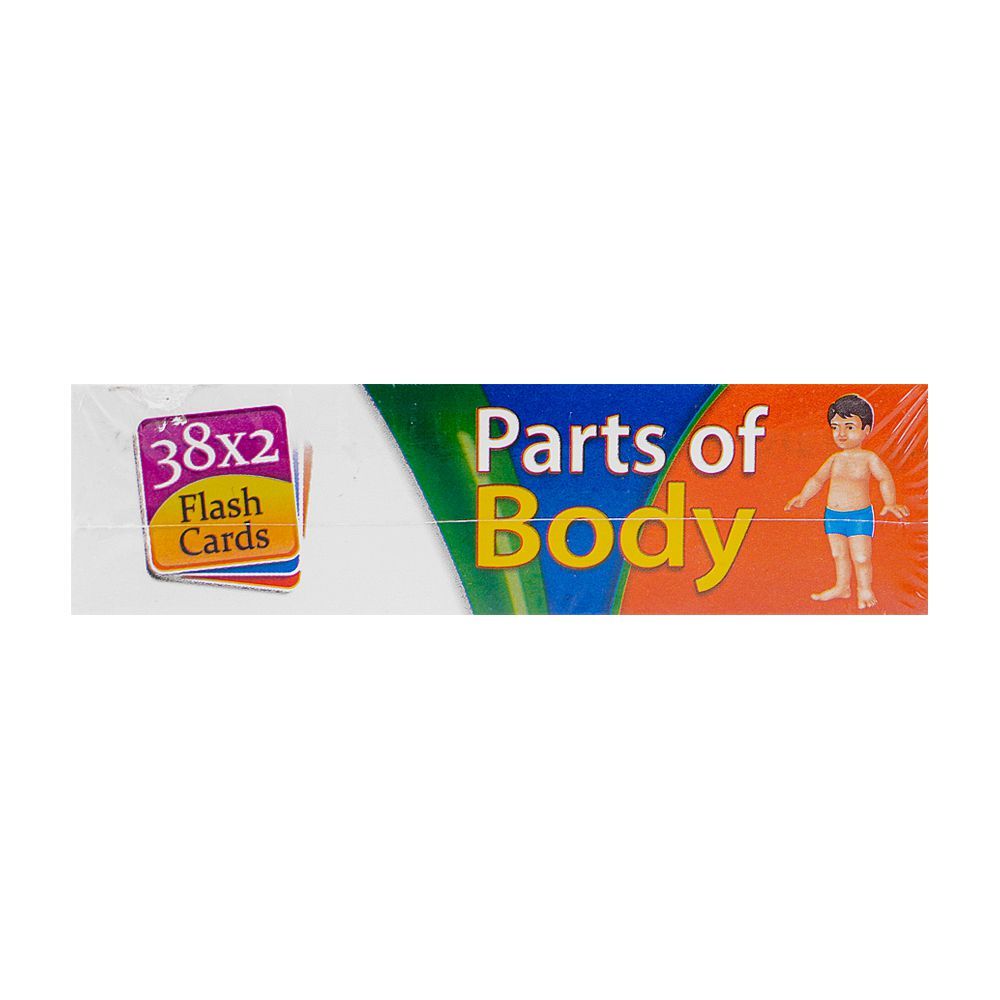 Flash Cards Small Parts Of Body - HB INDUSTRIES - Board Games - 