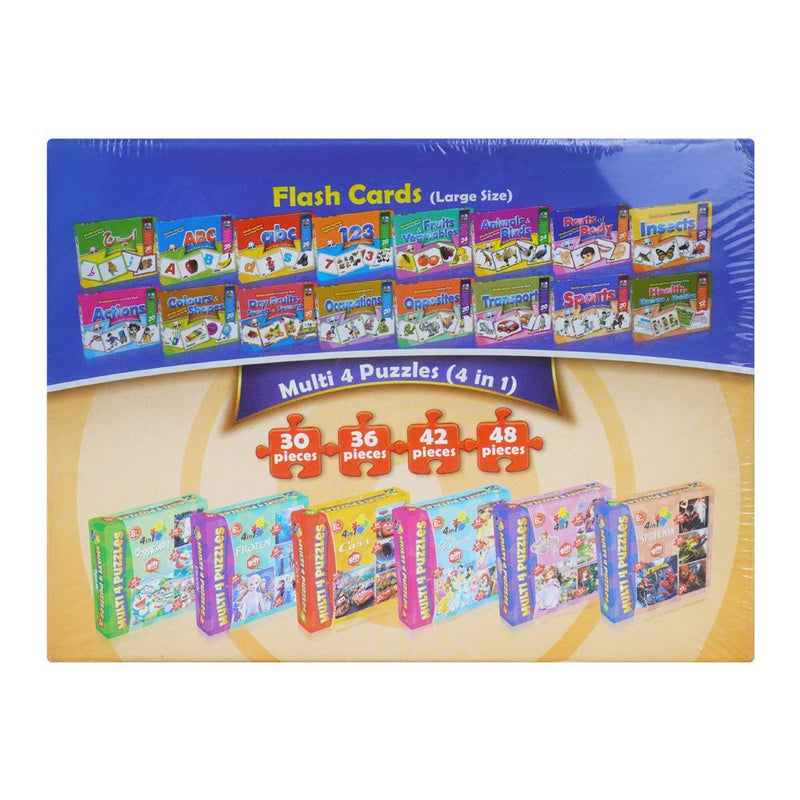 Flash Cards With Pictures Sports, Large 7 X 9.5 Inches, For 3+ Years - HB INDUSTRIES - Board Games - 