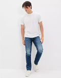 Flex Athletic Straight Jeans For Men