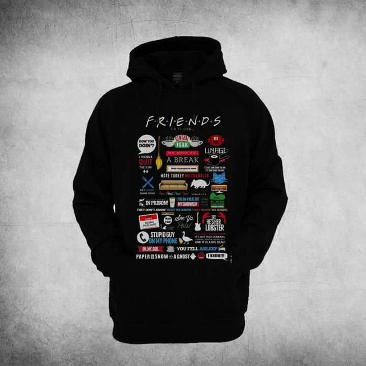 FRIENDS Hoodie. - HB INDUSTRIES - Hoodie & Sweatshirt - 