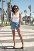Friends Like These Denim Boyfriend Shorts