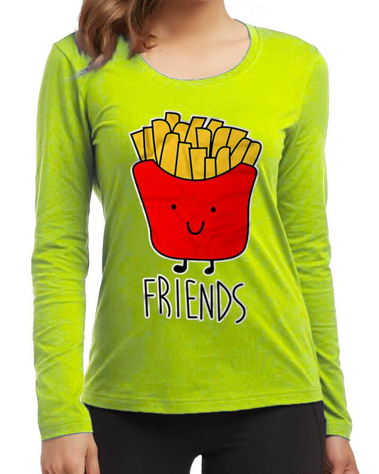 Friends New Fashion Light Green Excellent Quality High Graphic Full T - Shirt - HB INDUSTRIES - Tops & T - Shirts - 