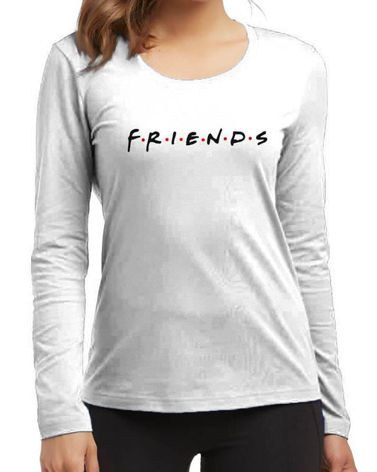 Friends New Fashion White Quality High Printed Design High Quality Full - HB INDUSTRIES - Tops & T - Shirts - 