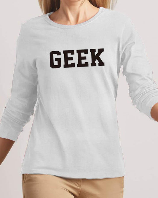 Geek New Fashion White High Printed Design High Quality T - shirt - HB INDUSTRIES - Tops & T - Shirts - 