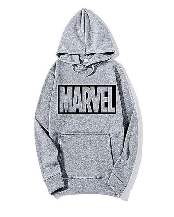 Grey marvel hoodie for womens - HB INDUSTRIES - Hoodies & Sweatshirts - 