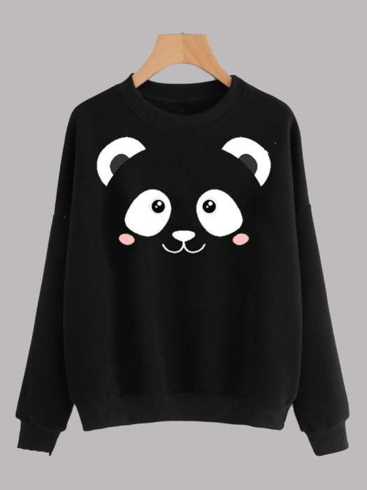 Har Maal Panda Sweatshirt for women - HB INDUSTRIES - Hoodies & Sweatshirts - 