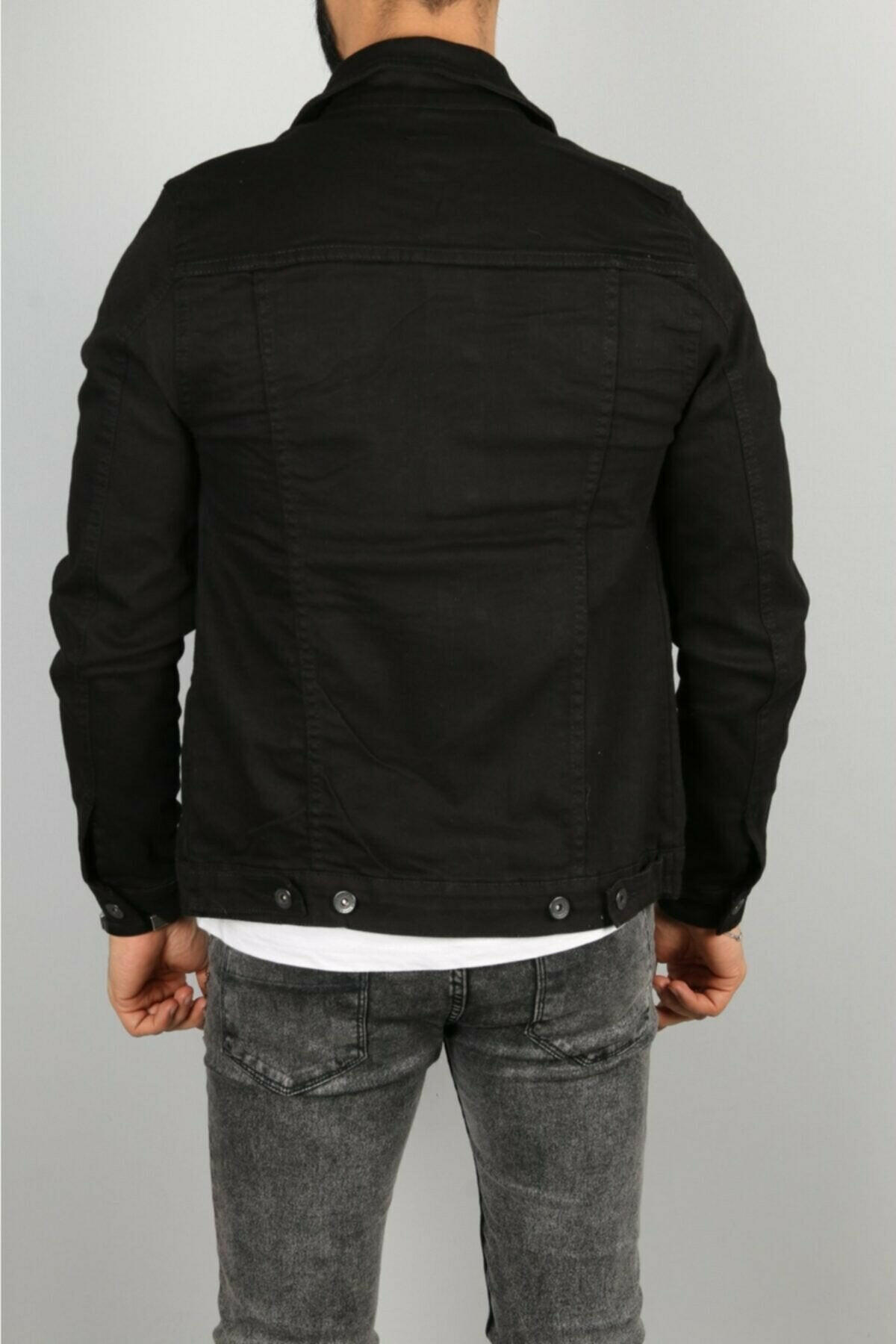 HB Mens Denim Jacket Stretchable Fine Lycra - HB INDUSTRIES - Denim Jacket - 