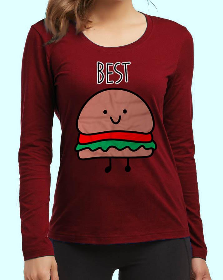 High Burger New Fashion Red Quality High Printed Design High Quality Full t - Shirt - HB INDUSTRIES - Tops & T - Shirts - 
