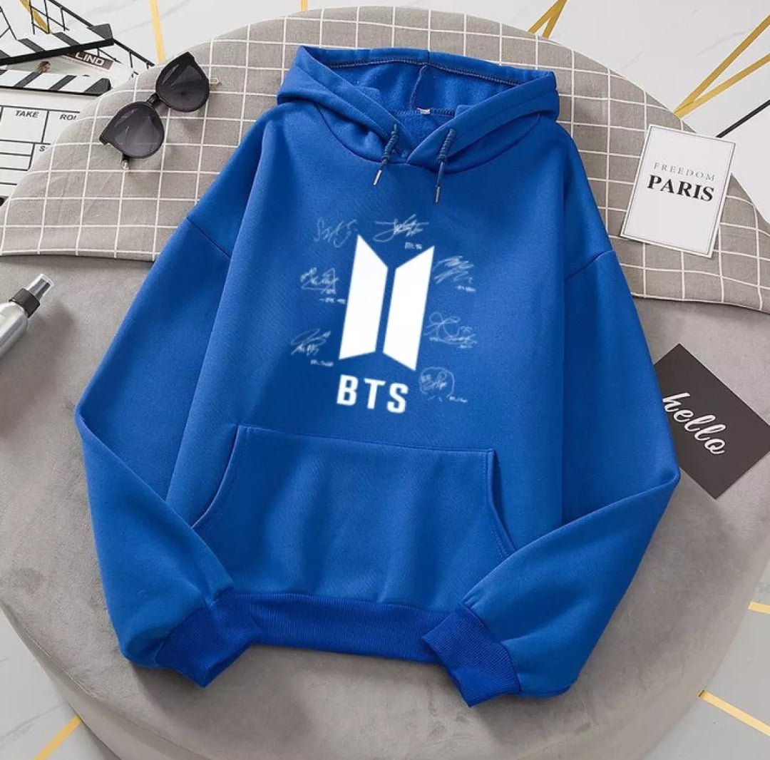 Hoodie Trendy Stylish Casual Fashionable Sign Bts Of Seven Members - HB INDUSTRIES - Hoodie & Sweatshirt - 