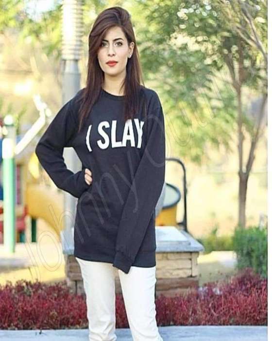 I SLAY Sweat Shirt For womens - HB INDUSTRIES - Hoodies & Sweatshirts - 