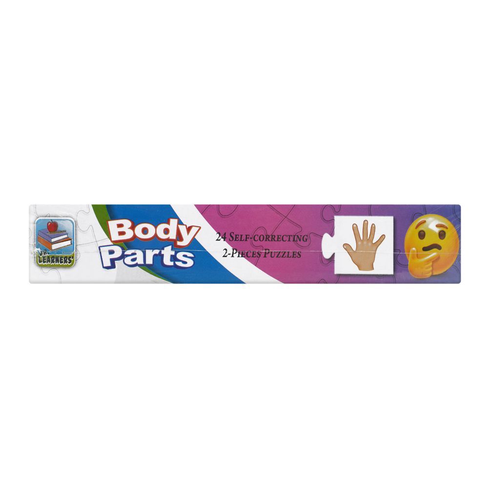 Jr. Learners Educational Jigsaw Puzzle, For 2+ Years, Body Parts - HB INDUSTRIES - Educational Toys - 
