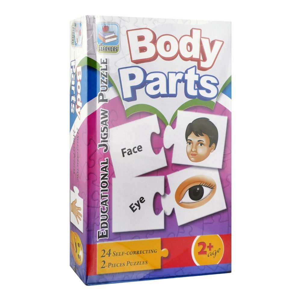 Jr. Learners Educational Jigsaw Puzzle, For 2+ Years, Body Parts - HB INDUSTRIES - Educational Toys - 