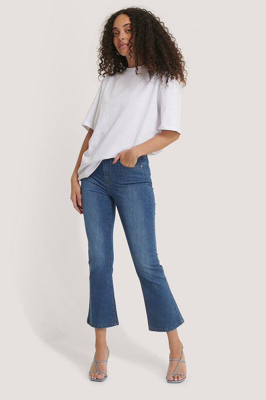 Kick Flare Skinny Jeans For Womens - HB INDUSTRIES - Jeans - 