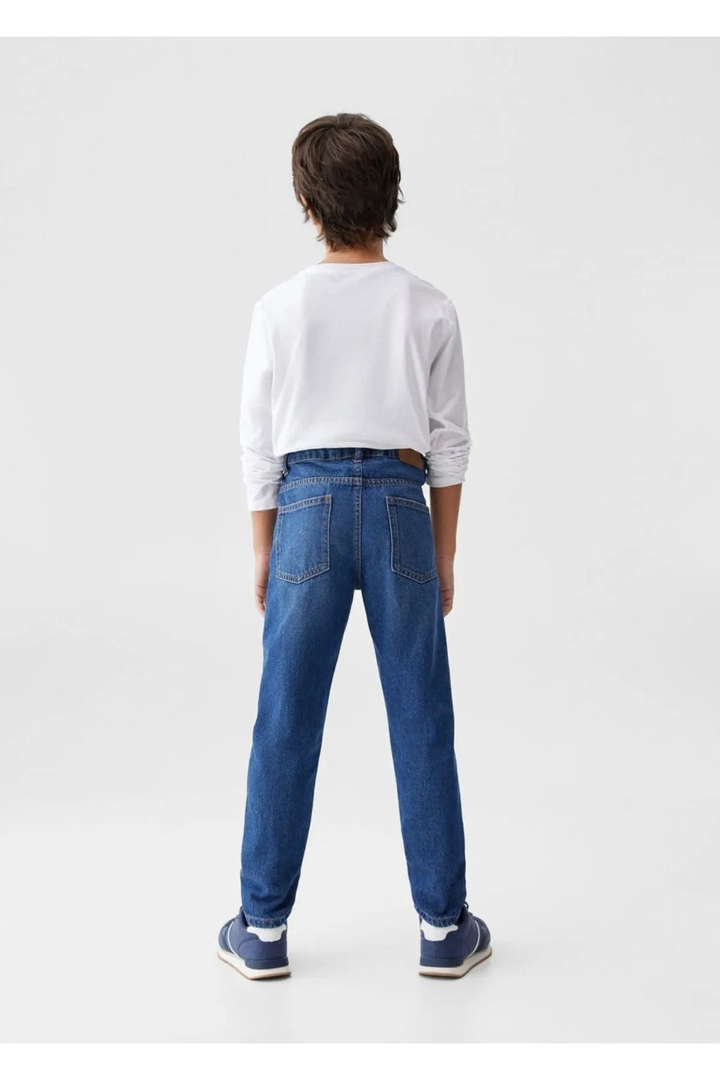 Kids Decorative Ripped Dad Jean - HB INDUSTRIES - Boys Jeans - 