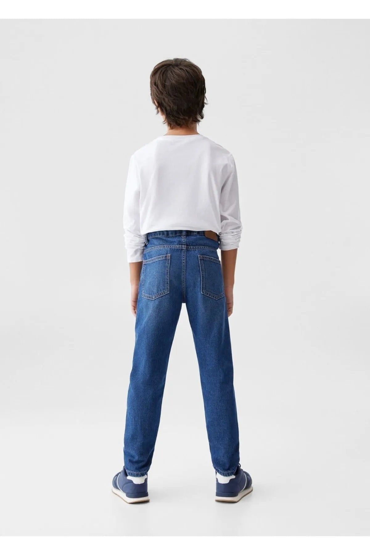 Kids Decorative Ripped Dad Jean - HB INDUSTRIES - Boys Jeans - 