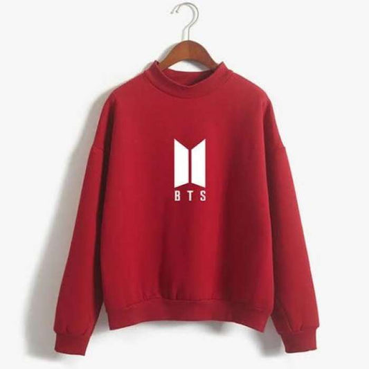 kryptify Bts Sweatshirt For womens Red - HB INDUSTRIES - Hoodies & Sweatshirts - 