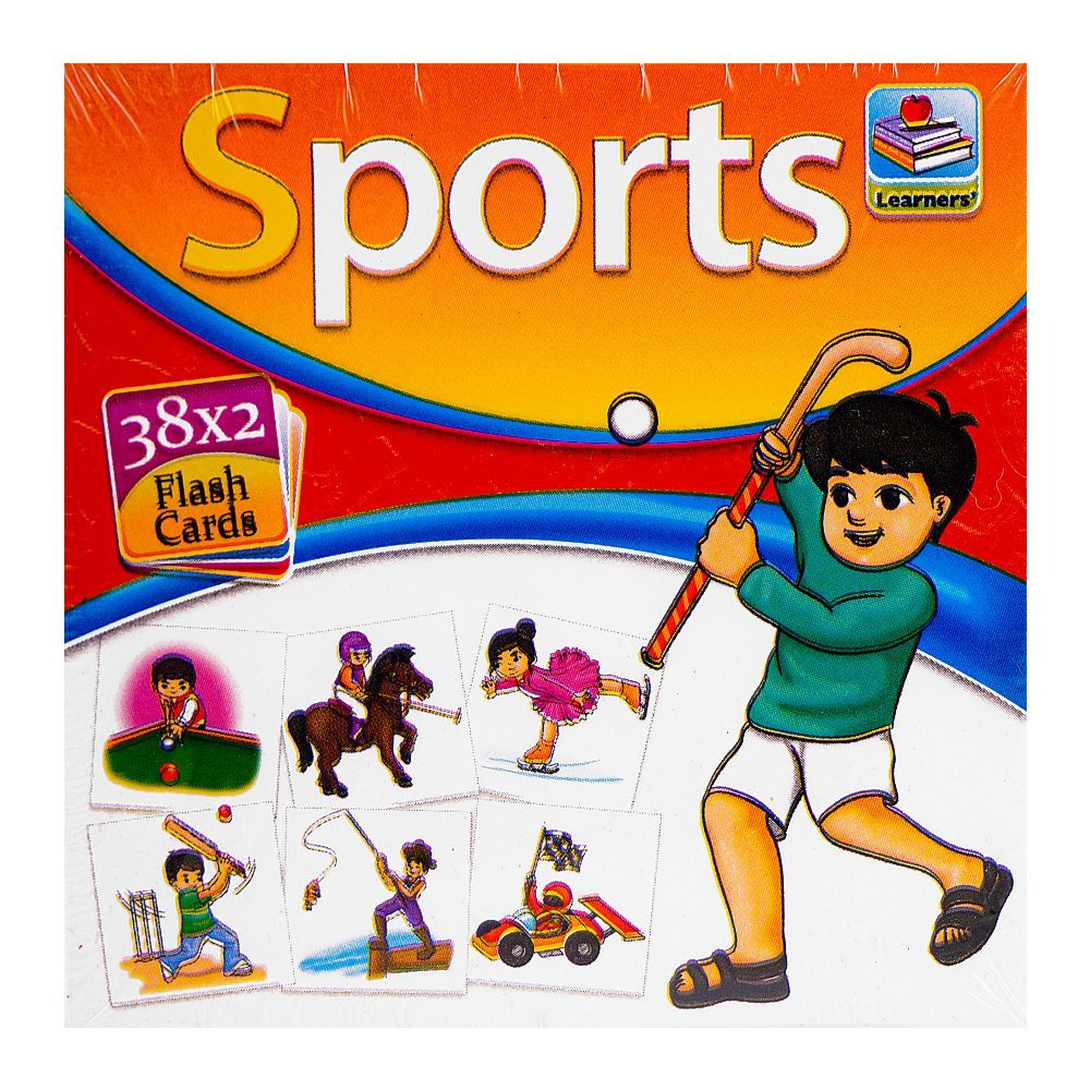 Learners Flash Cards Small Sports - HB INDUSTRIES - Board Games - 
