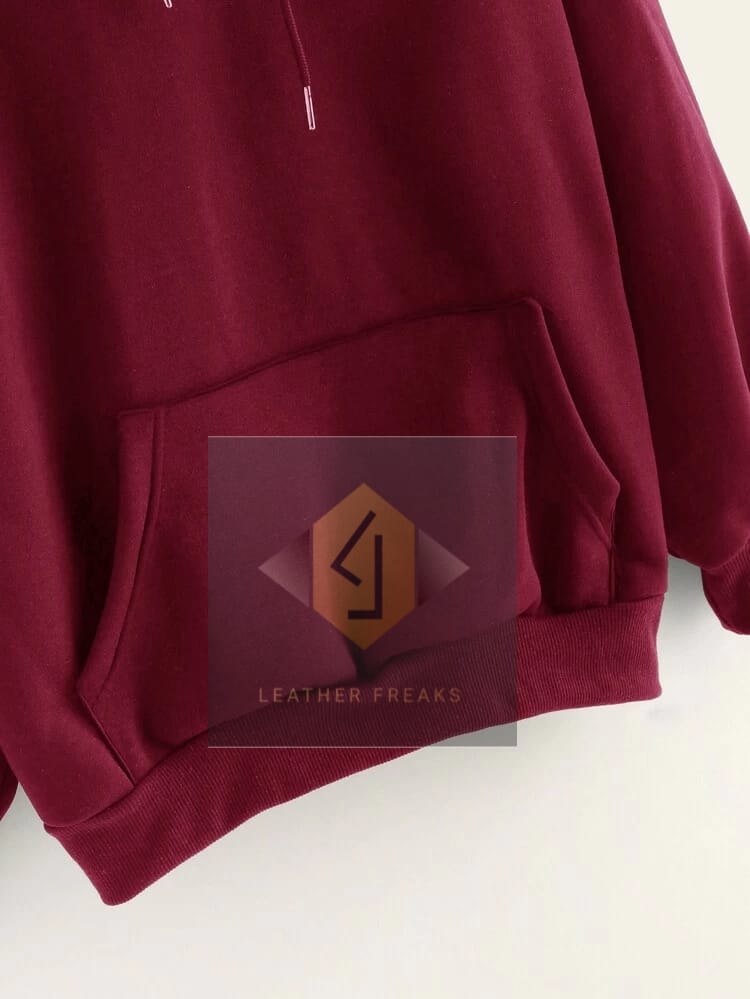LIve Laugh Love Printed Fleece Full Sleeves Pull Over Hoodie For Women - HB INDUSTRIES - Hoodies & Sweatshirts - 