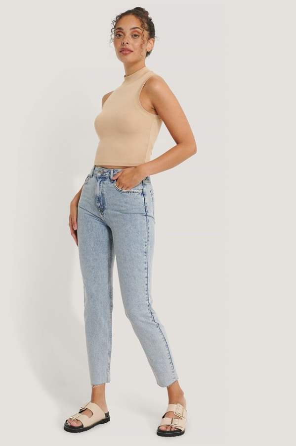 Lola Slim Fit Mid - Rise Clean Look Stretchable Jeans - HB INDUSTRIES - Jeans - 