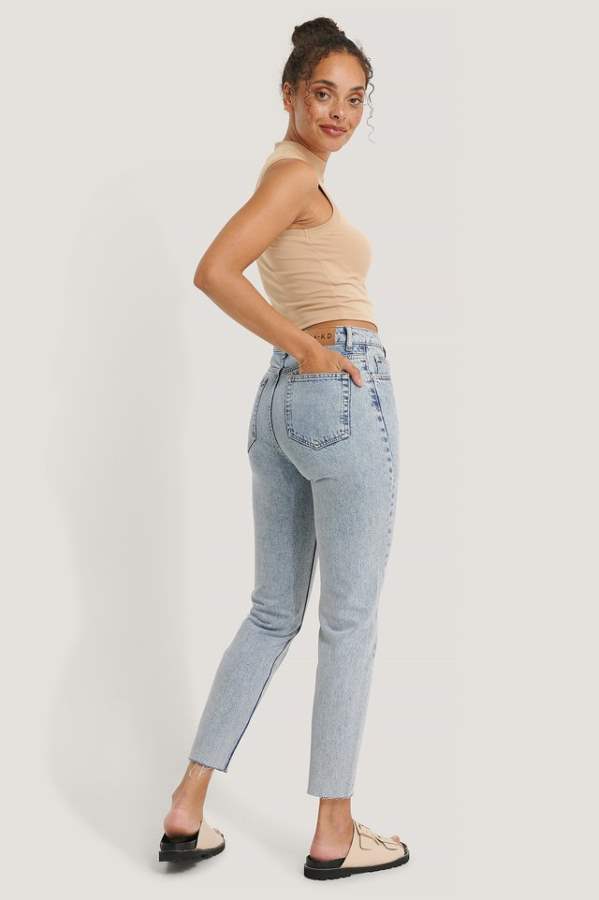 Lola Slim Fit Mid - Rise Clean Look Stretchable Jeans - HB INDUSTRIES - Jeans - 