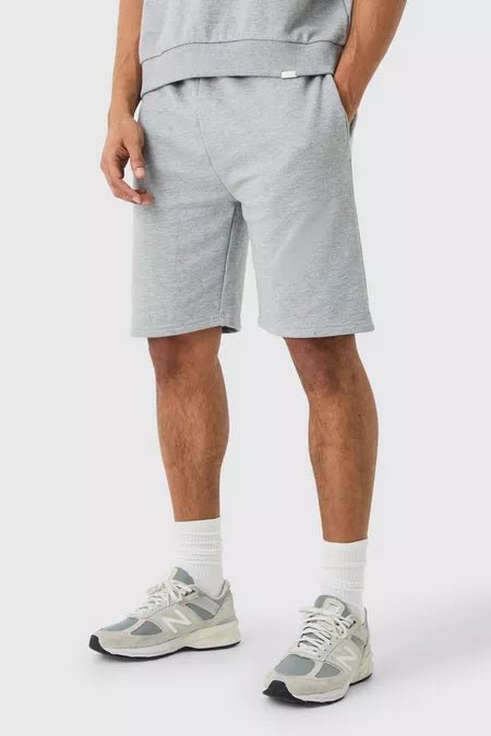 LOOSE FIT MID LENGTH FLEECE SHORT - HB INDUSTRIES - Shorts - 