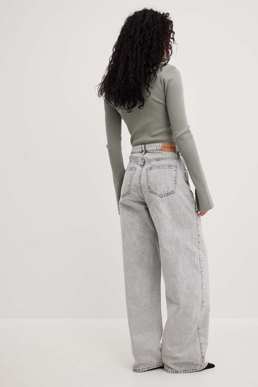 Loose Low Waist Long Jeans For Womens - HB INDUSTRIES - Jeans - 