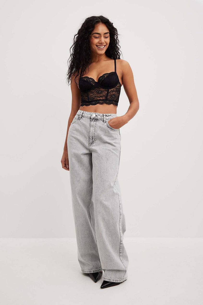 Loose Low Waist Long Jeans For Womens - HB INDUSTRIES - Jeans - 