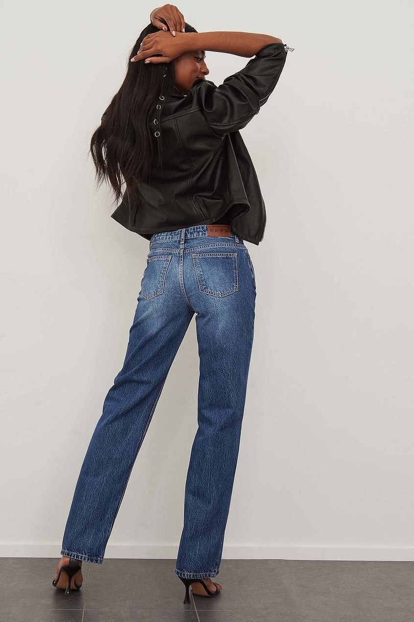 Low Waist Slim Leg Denim For Womens - HB INDUSTRIES - Jeans - 