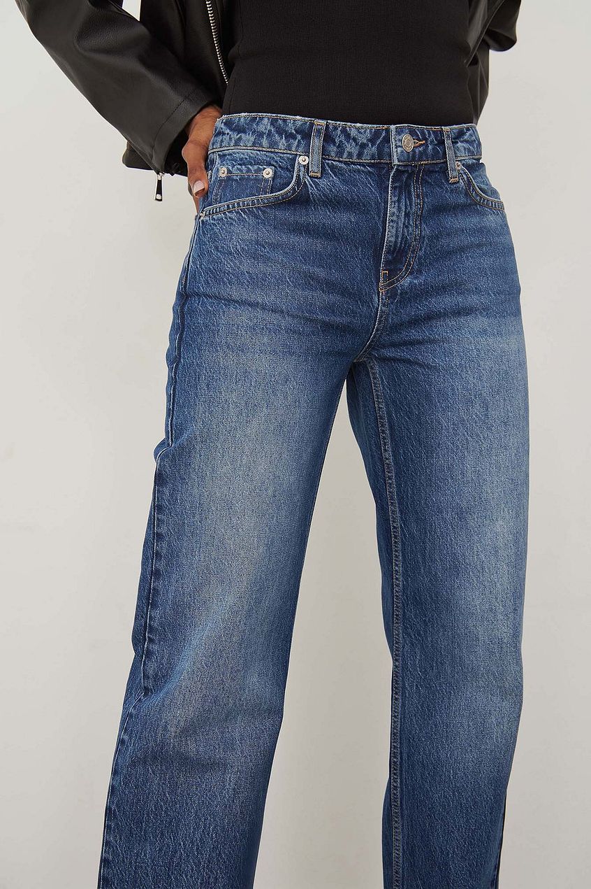 Low Waist Slim Leg Denim For Womens - HB INDUSTRIES - Jeans - 