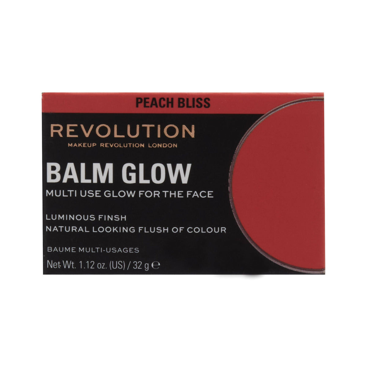 Makeup Revolution Balm Glow Peach Bliss 32gm - HB INDUSTRIES - Face - 