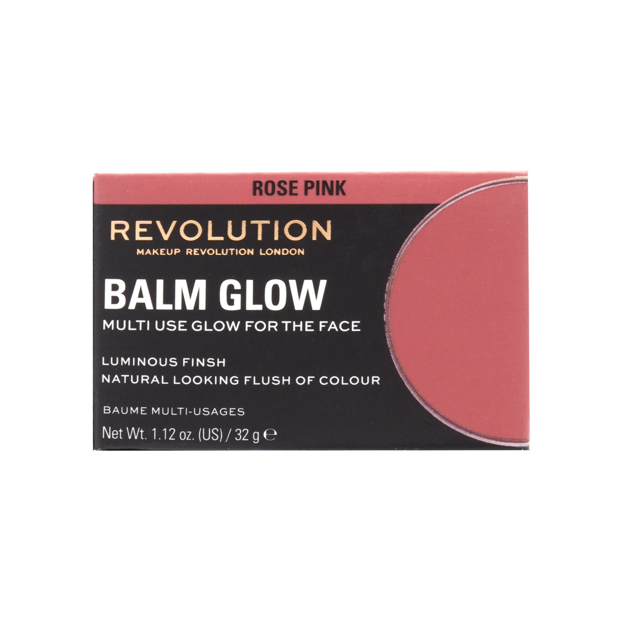 Makeup Revolution Balm Glow Rose Pink 32gm - HB INDUSTRIES - Face - 
