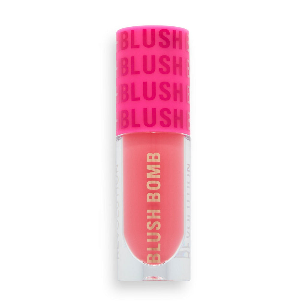 Makeup Revolution Blush Bom Cream Blusher Savage Coral - HB INDUSTRIES - Face - 