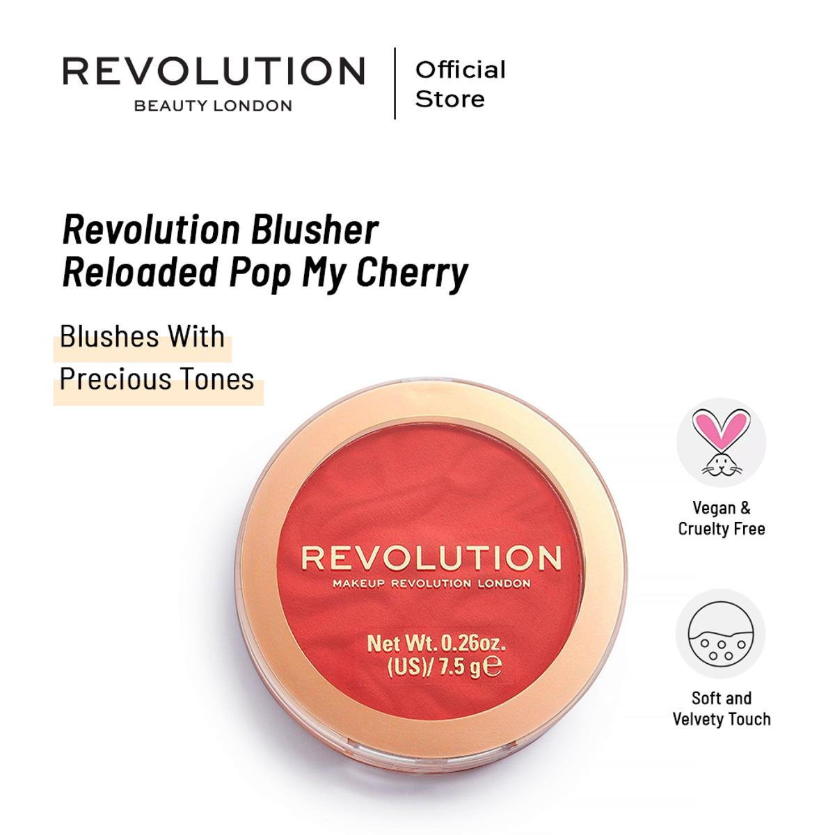 Makeup Revolution London - Blusher Reloaded Pop My Cherry - HB INDUSTRIES - Face - 