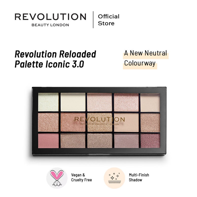 Makeup Revolution London - Reloaded Palette Iconic 3.0 - HB INDUSTRIES - Eyes - 