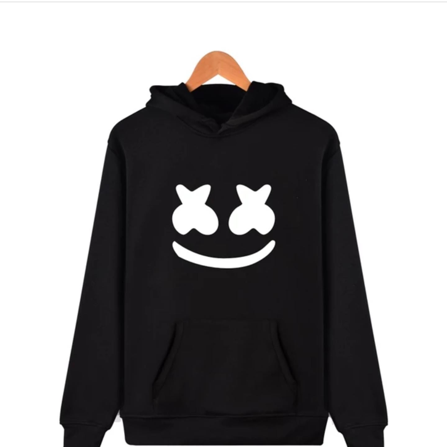 Marhsmallow Printed Pullover Hoodie For Women - HB INDUSTRIES - Hoodies & Sweatshirts - 