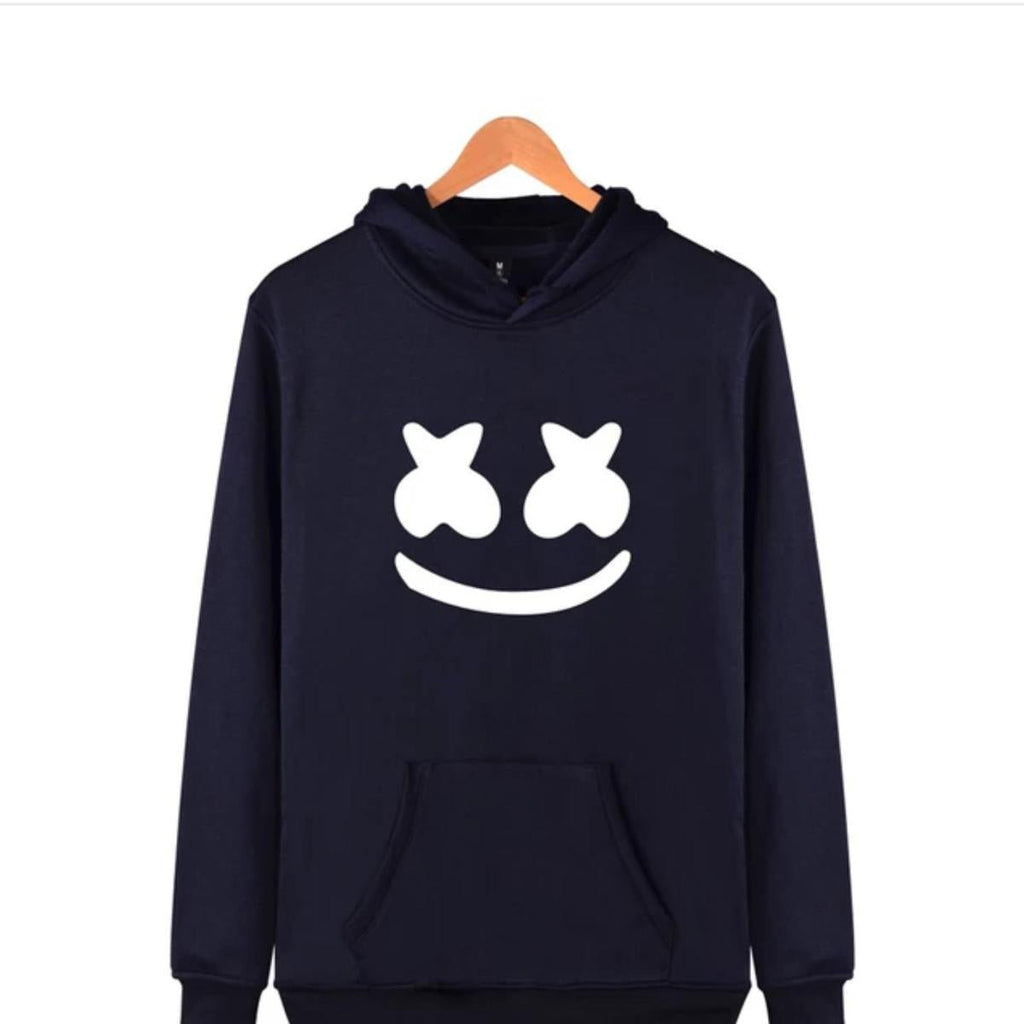 Marhsmallow Printed Pullover Hoodie For Women - HB INDUSTRIES - Hoodies & Sweatshirts - 