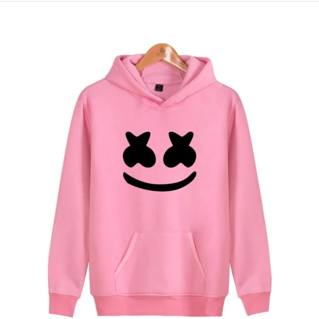 Marhsmallow Printed Pullover Hoodie For Women - HB INDUSTRIES - Hoodies & Sweatshirts - 