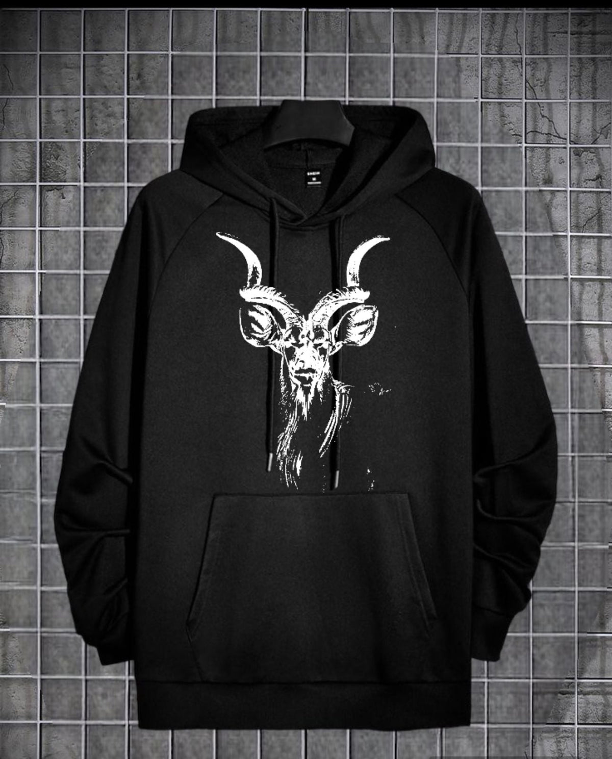 Markhor Printed Fleece Full Sleeves Pull Over Hoodie For Men & Boys - HB INDUSTRIES - Hoodie & Sweatshirt - 