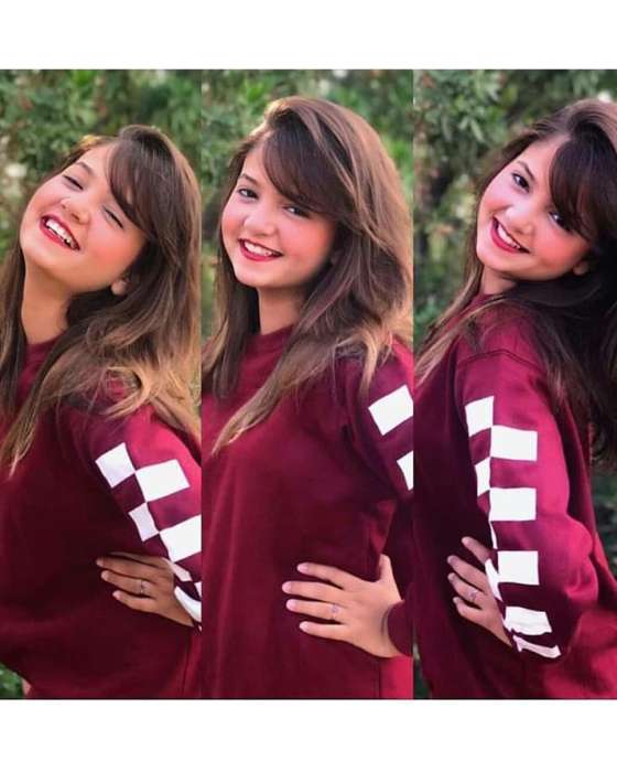 MAROON CHECKERED CROPPED HOODIE FOR womens - HB INDUSTRIES - Hoodies & Sweatshirts - 