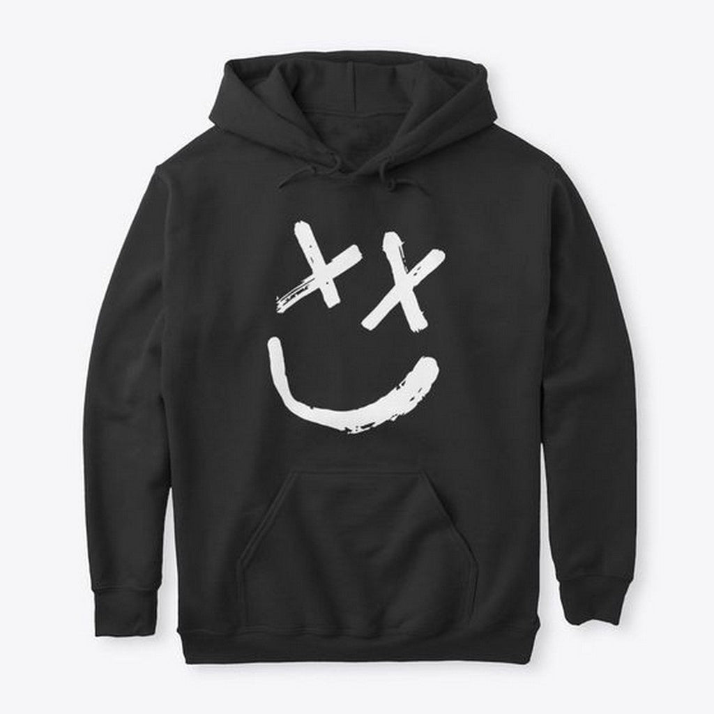 Marshmallow Printed Fleece Full Sleeves Pull Over Hoodie For Men & Women - HB INDUSTRIES - Hoodie & Sweatshirt - 