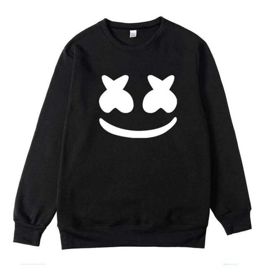 Marshmello 100% Fleece Round necked womens printed SWEATSHIRT - HB INDUSTRIES - Hoodies & Sweatshirts - 