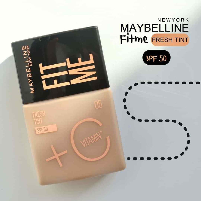 Maybelline Fit Me Fresh Tint Vit C + Spf 50 - 30Ml Shade 05 - HB INDUSTRIES - Face - 