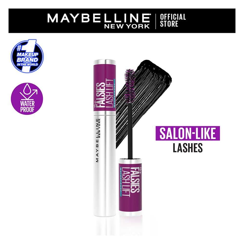 Maybelline New York The Falsies Lash Lift Mascara, Waterproof, Very Black - HB INDUSTRIES - Eyes - 