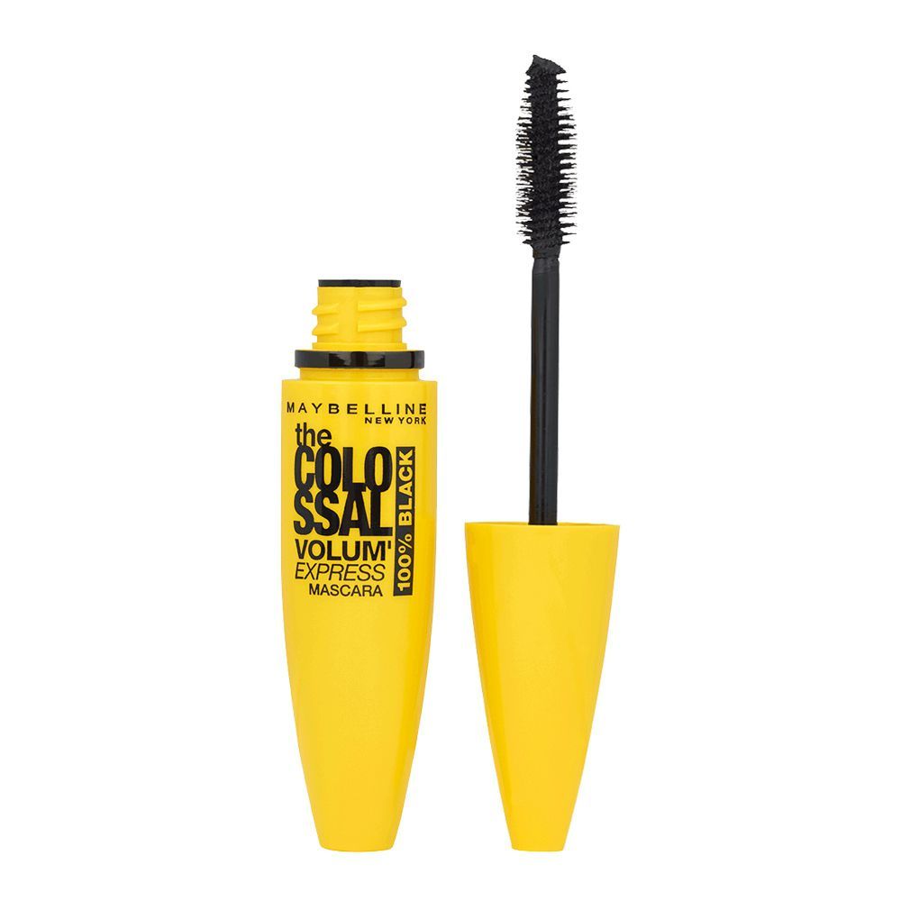 Maybelline New York Volum' Express Colossal Mascara 100% Black - HB INDUSTRIES - Eyes - 