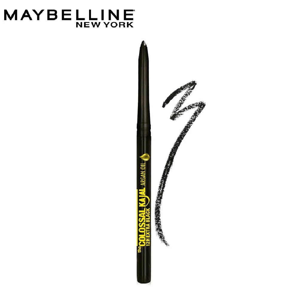 Maybelline - The Colossal Kajal Argan Oil Pencil - Black - HB INDUSTRIES - Eyes - 