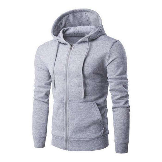Men Women Stylish Long Sleeve Hooded Hoodies Casual Zipper Fleece Sweatshirts - HB INDUSTRIES - Hoodies & Sweatshirts - 