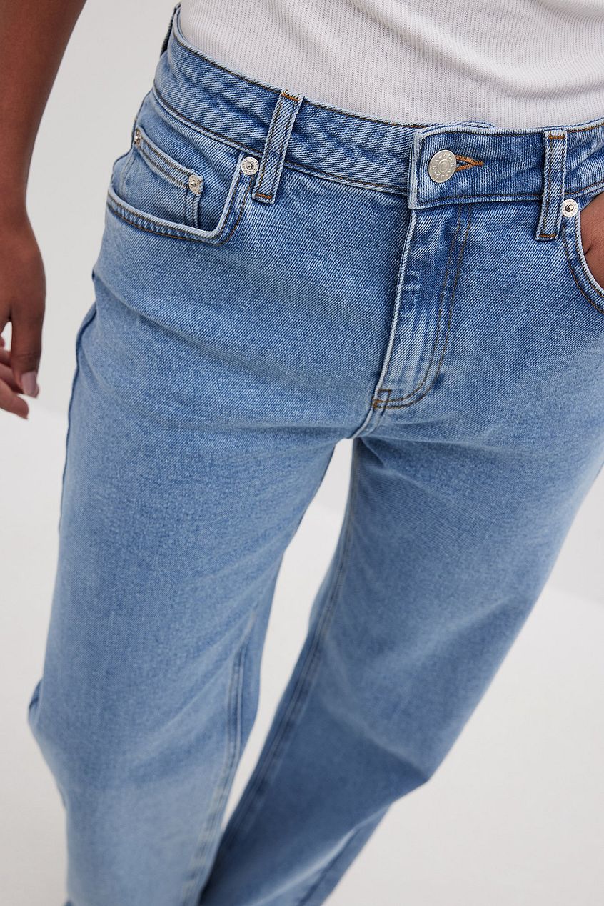 Mid Waist Denim For Womens - HB INDUSTRIES - Jeans - 