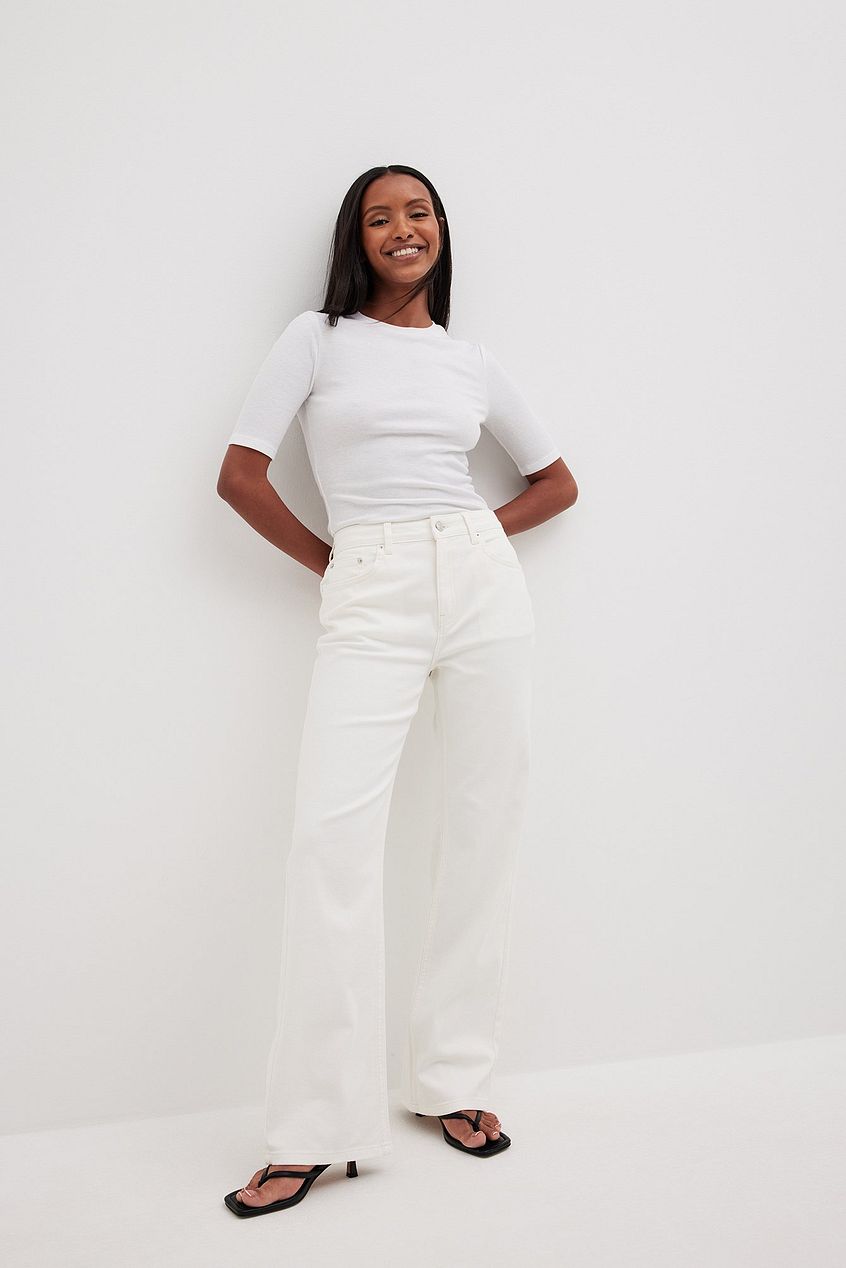 Mid Waist Denim For Womens - HB INDUSTRIES - Jeans - 