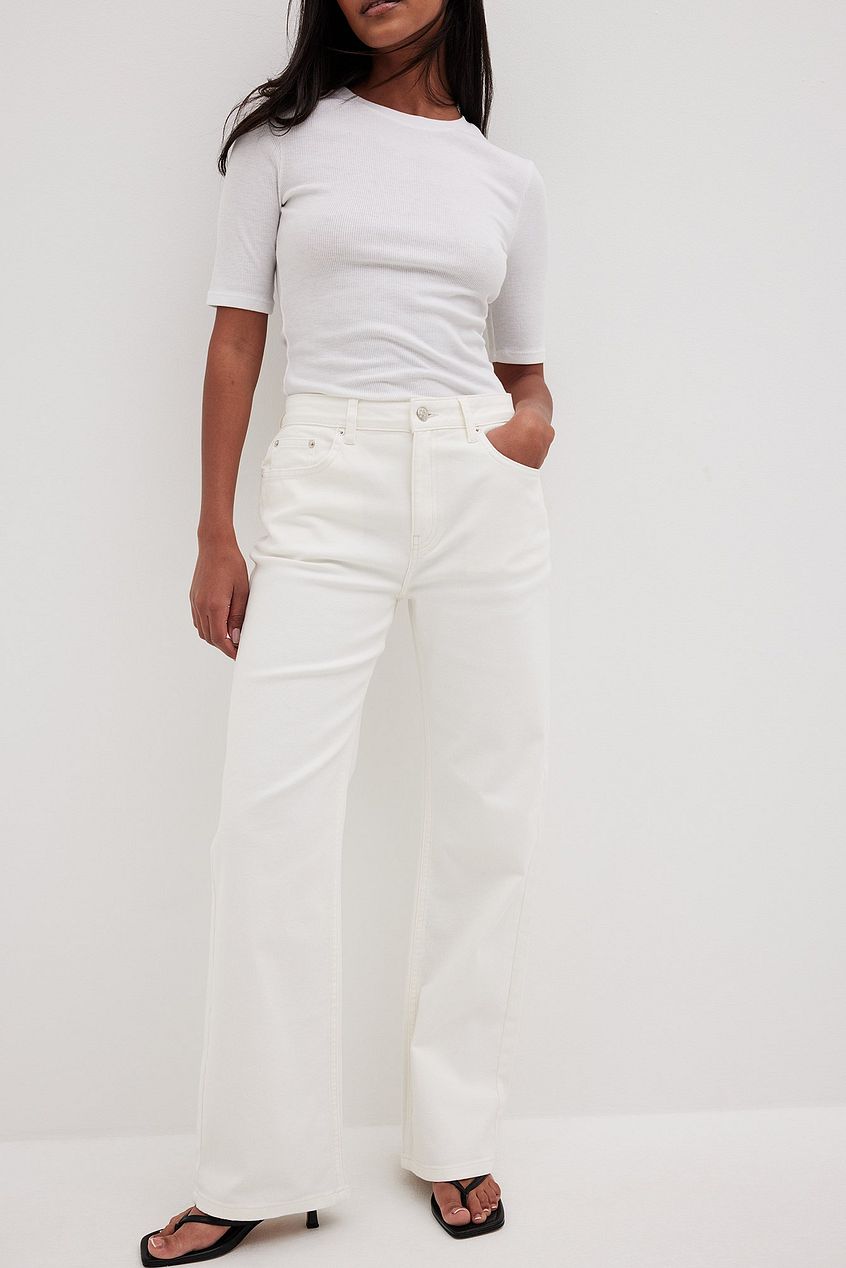 Mid Waist Denim For Womens - HB INDUSTRIES - Jeans - 