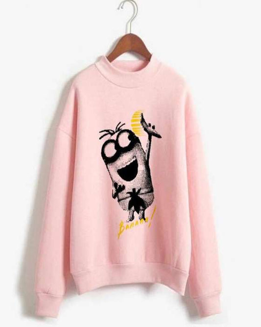 MINIONS Printed Sweat Shirt For womens - HB INDUSTRIES - Hoodies & Sweatshirts - 